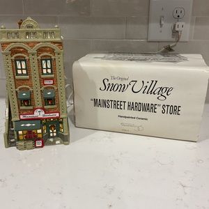 Department 56 The Original Snow Village - Mainstreet Hardware store